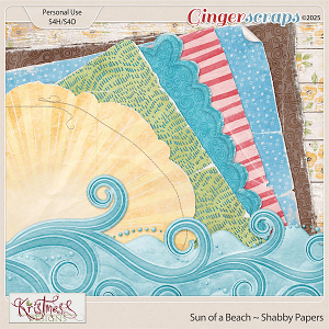 Sun of a Beach Shabby Papers