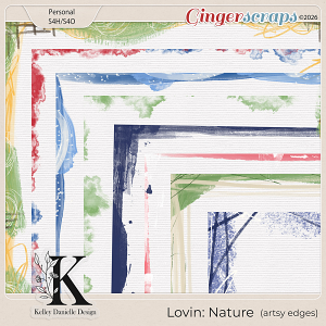 Lovin: Nature Artsy Edges Kit by Kelley Danielle Design Lovin: Nature Artsy Edges Kit by Kelley Danielle Design