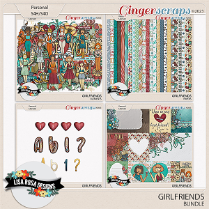 Girlfriends - Bundle by Lisa Rosa Designs
