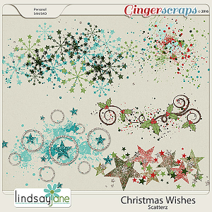 Christmas Wishes Scatterz by Lindsay Jane