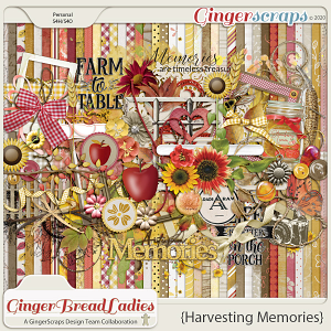 GingerBread Ladies Monthly Mix: Harvesting Memories