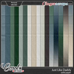 Just Like Daddy-Solid papers
