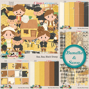Baa, Baa, Black Sheep Bundle by The Scrappy Kat