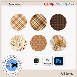 Fall Layer Styles 4 by Wetfish Designs