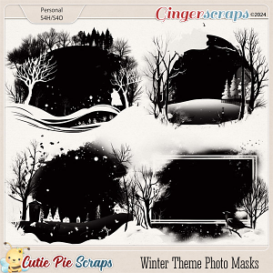 Winter Theme Photo Masks 06