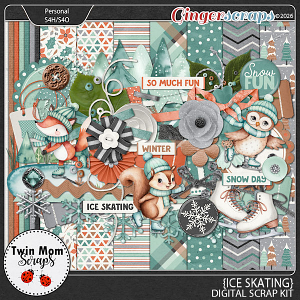 Ice Skating - KIT by Twin Mom Scraps
