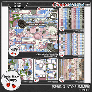 Spring Into Summer - BUNDLE by Twin Mom Scraps