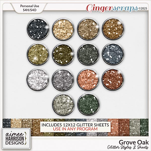 Grove Oak Glitters by Aimee Harrison