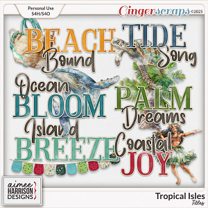 Tropical Isles Titles by Aimee Harrison