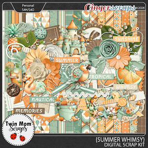Summer Whimsy - KIT by Twin Mom Scraps