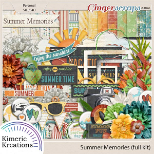 Summer Memories Full Kit by Kimeric Kreations