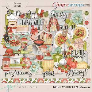 Nonnas Kitchen Elements by GS Creations