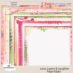 Love, Layers and Laughter Page Edges