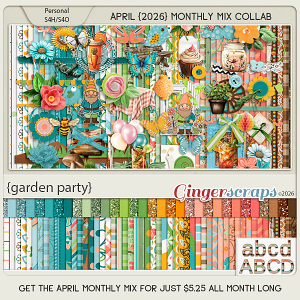 GingerBread Ladies Monthly Mix: Garden Party