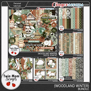 Woodland Winter - BUNDLE by Twin Mom Scraps