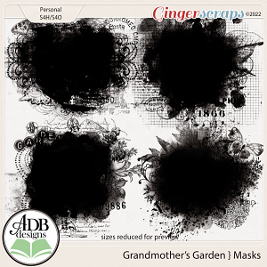 Grandmother's Garden Masks