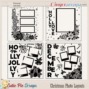 Christmas Photo Layouts 01