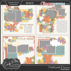 Patchwork Dreams [Templates CU OK] by Cindy Ritter
