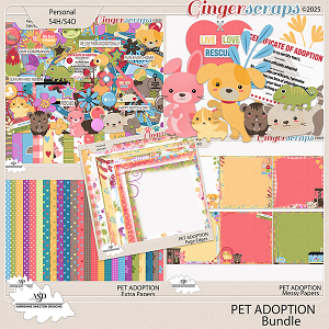 Pet Adoption Bundle by Adrienne Skelton Designs