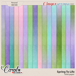 Spring To Life-Solid paper