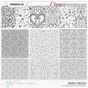 Simply Deco4 (CU) by GS Creations