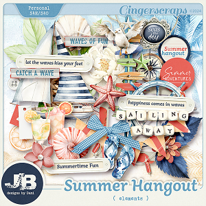 Summer Hangout Elements by JB Studio