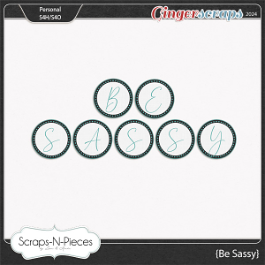 Be Sassy Alpha by Scraps N Pieces 