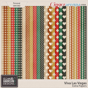 Viva Las Vegas Extra Papers by Aimee Harrison