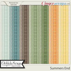 Summers End Pattern Papers