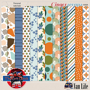 Van Life Patterned Papers By The Brit Chick Van Life Patterned Papers By The Brit Chick