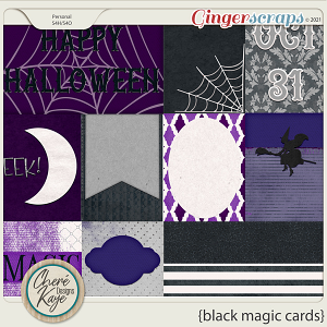 Black Magic Cards by Chere Kaye Designs