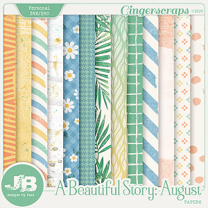 A Beautiful Story: August Papers by JB Studio