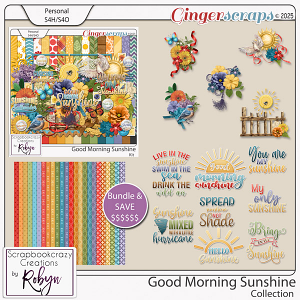 Good Morning Sunshine Collection by Scrapbookcrazy Creations
