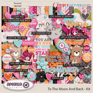 To The Moon And Back - Kit by Aprilisa Designs