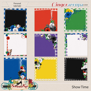 Show Time Stacked Papers by The Scrappy Kat