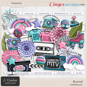 Rewind Embellishments by J. Conlon and Sons