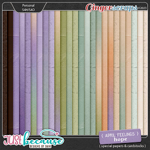 April Feelings: Hope Special Papers & Cardstocks by JB Studio