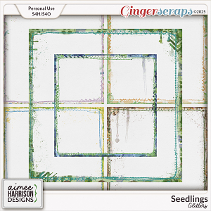 Seedlings Messy Edges by Aimee Harrison Seedlings Messy Edges by Aimee Harrison
