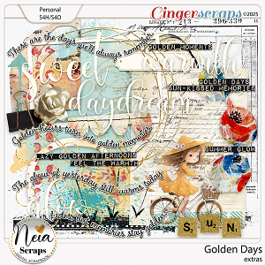 Golden Days - Extras - by Neia Scraps 