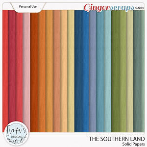 The Southern Land Solid Papers by Ilonka's Designs 
