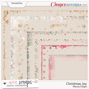 Christmas Joy - Messy Edges - by Neia Scraps