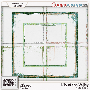 Lily of the Valley Messy Edges by Aimee Harrison