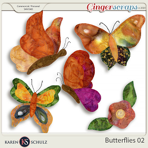 Butterflies 02 by Karen Schulz 