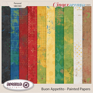 Buon Appetito - Painted Papers by Aprilisa Designs