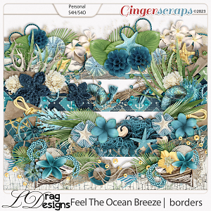 Feel The Ocean Breeze: Borders by LDragDesigns