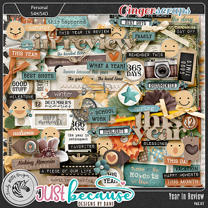 Year In Review [Page Kit] by Cindy Ritter and JB Studio