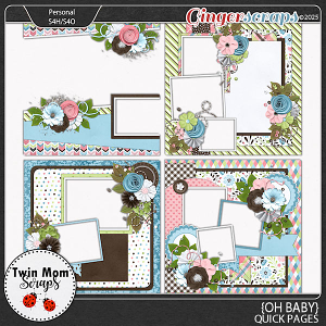 Oh Baby - QUICK PAGES by Twin Mom Scraps