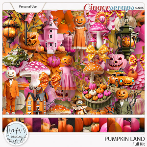 Pumpkin Land Full Kit by Ilonka's Designs