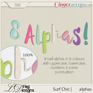Surf Chic: Alphas by LDragDesigns