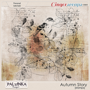Autumn Story Stamps by Palvinka Designs